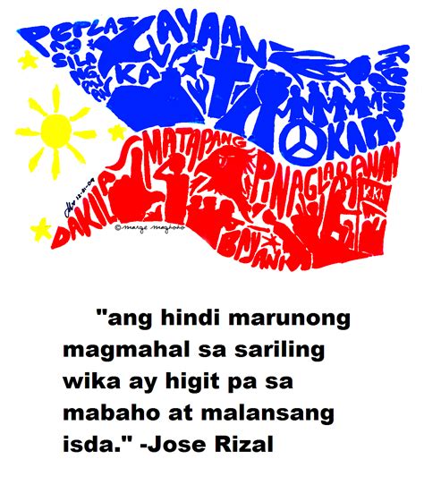 Gumawa ng slogan tungkol sa pagsulong ng wikang pilipino.